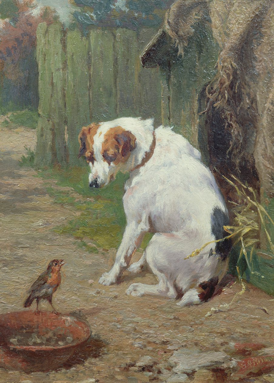 Vítaný návštěvník od George Augustus Holmes