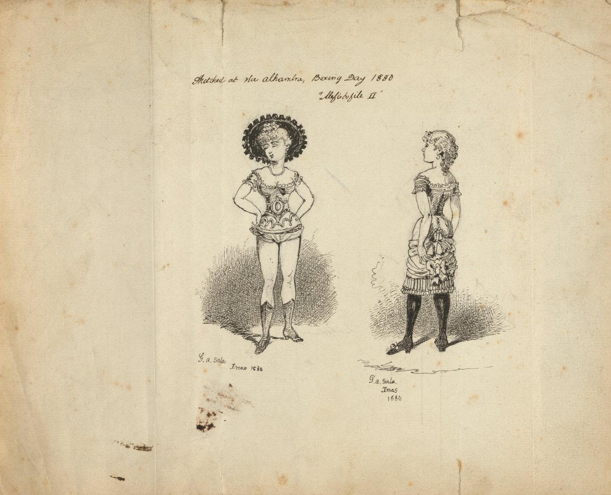 Mefistofeles I od George Augustus Sala