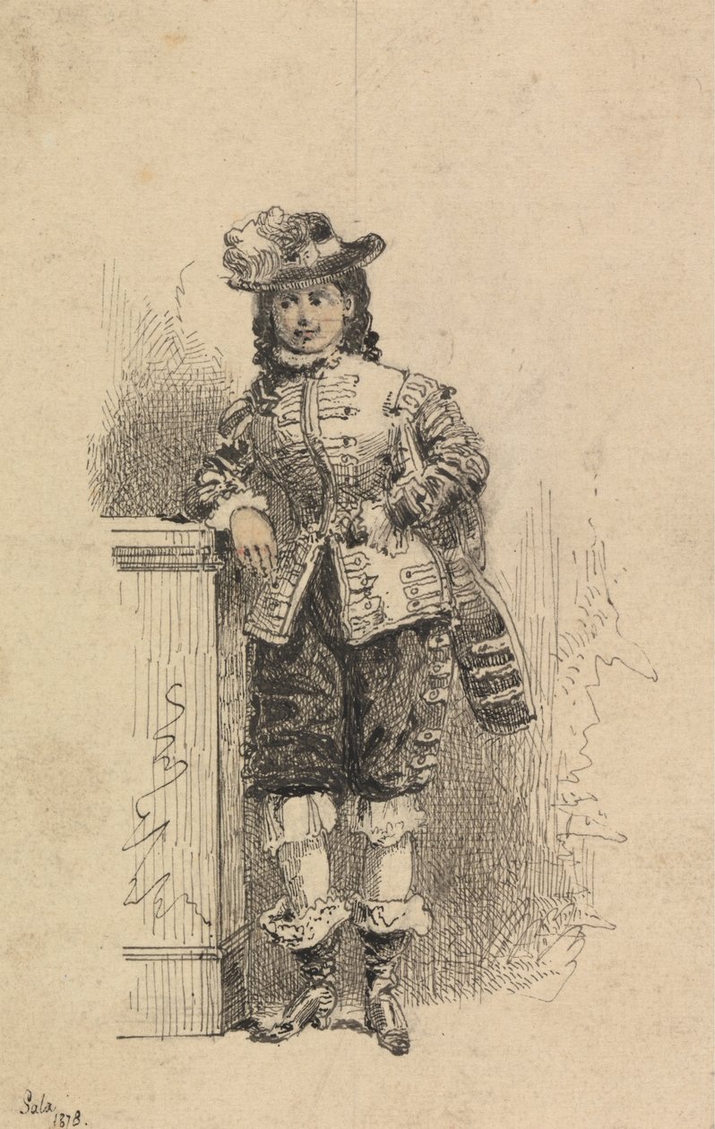 Mladý kavalír od George Augustus Sala