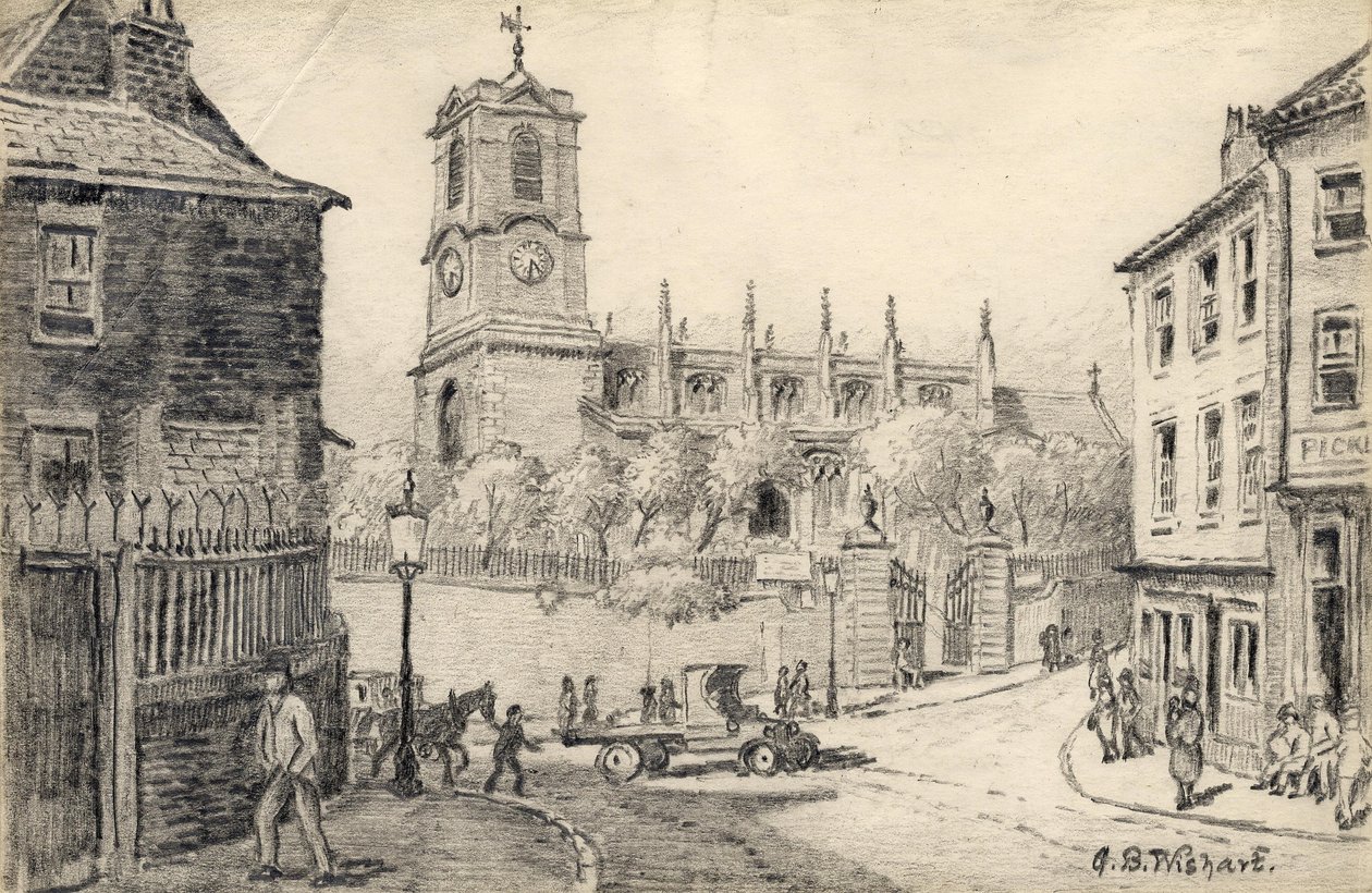 Kostel St. Marys, Gateshead 1926 od George Barclay Wishart