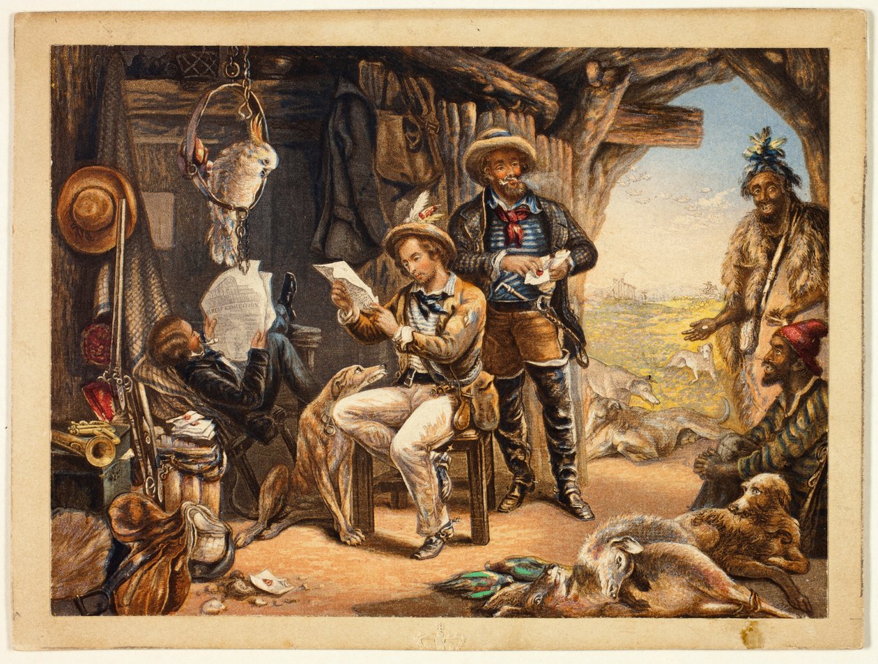 Austrálie, zprávy z domova od George Baxter