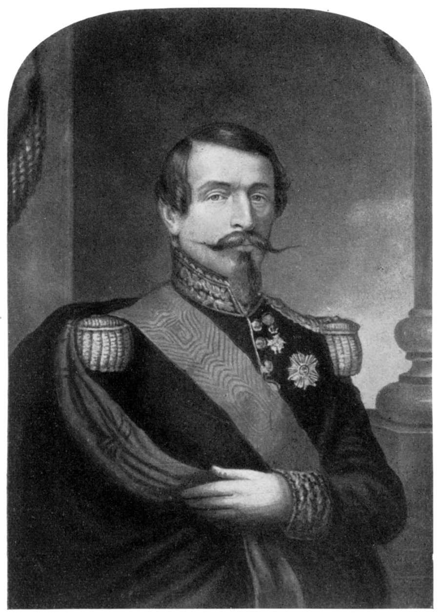 Charles Louis Napoleon Bonaparte, francouzský císař, 19. století 1910. od George Baxter