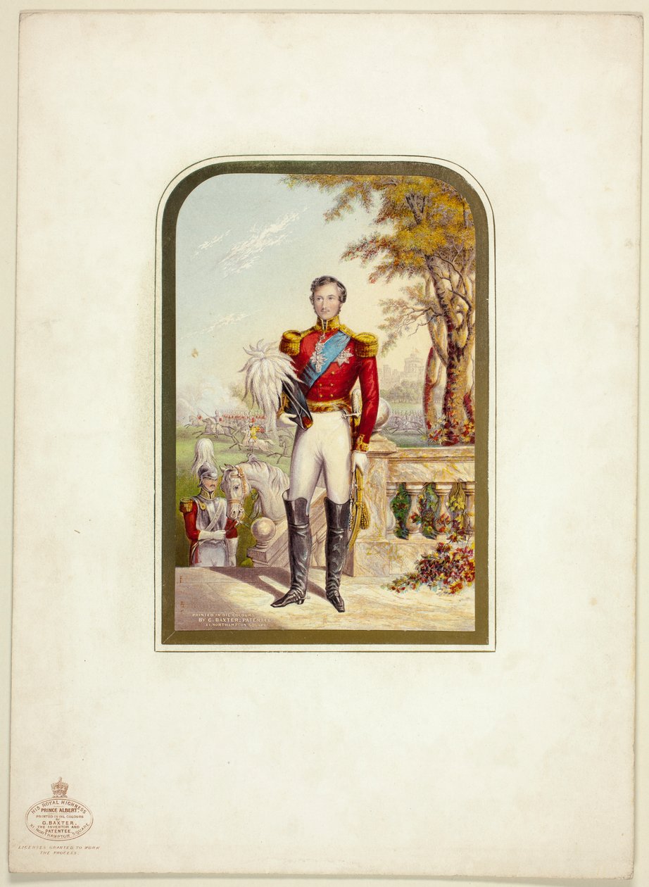 Jeho královská výsost princ Albert od George Baxter