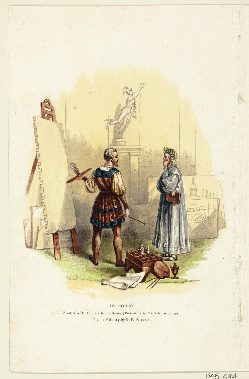 Ateliér od George Baxter
