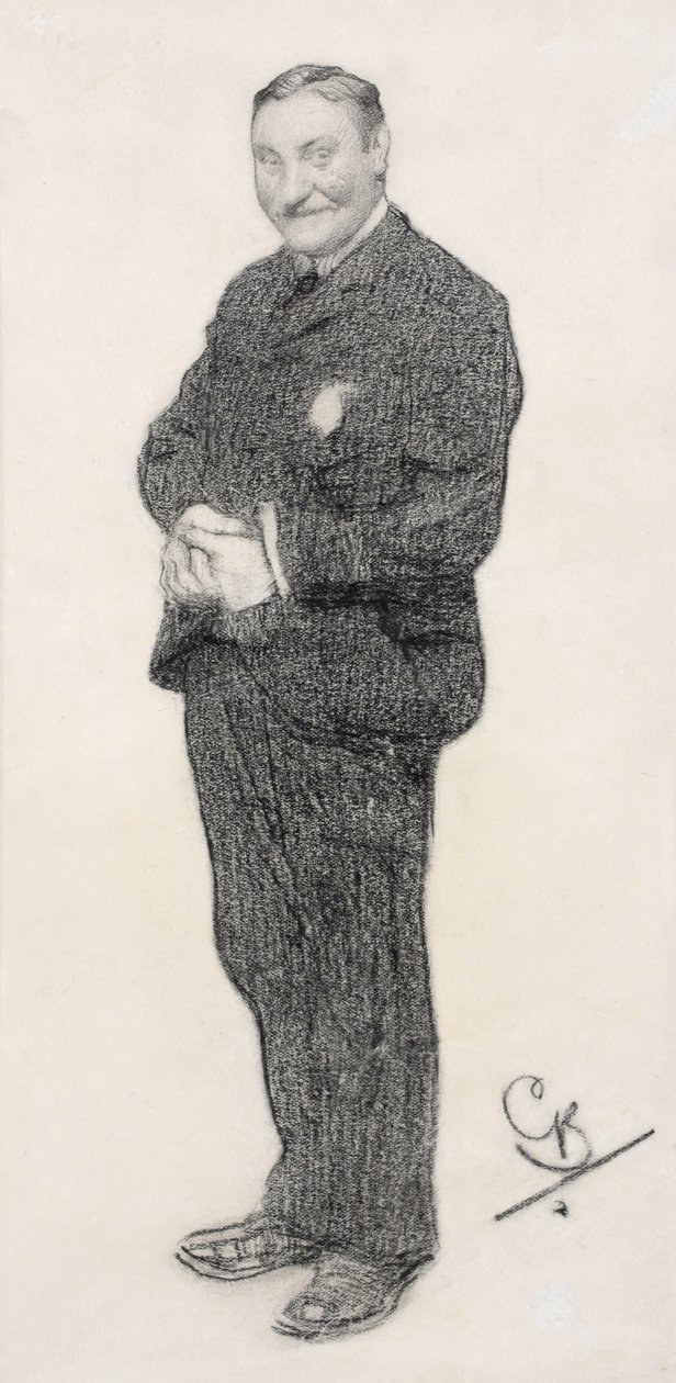 Portrét H. G. Wellse (tužka) od George Belcher