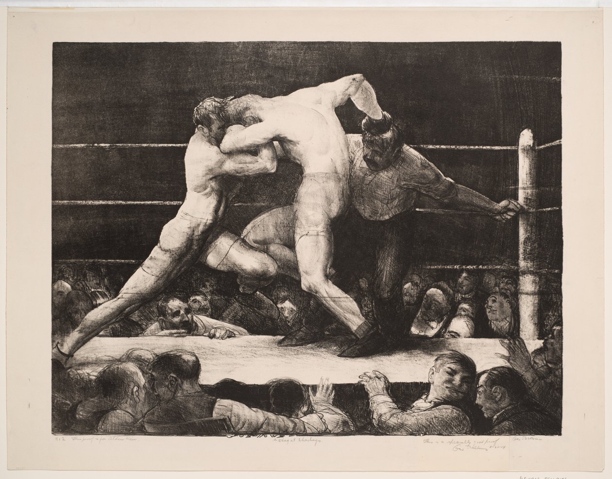 Jelen u Sharkeyho od George Bellows