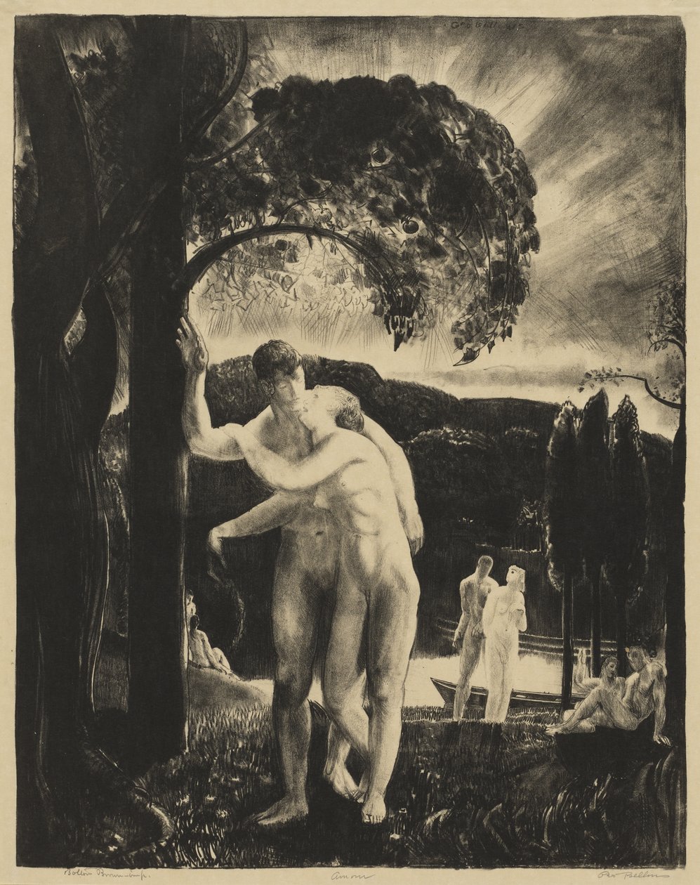 Láska od George Bellows
