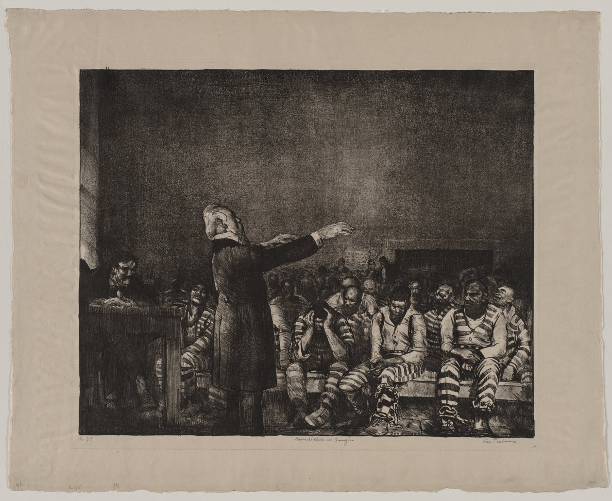 Požehnání v Gruzii od George Bellows