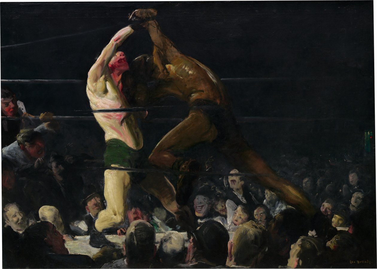 Oba členové tohoto klubu od George Bellows