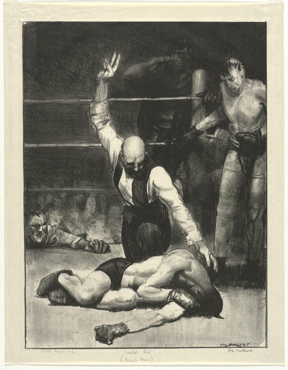 Odpočítáno, druhý kámen od George Bellows