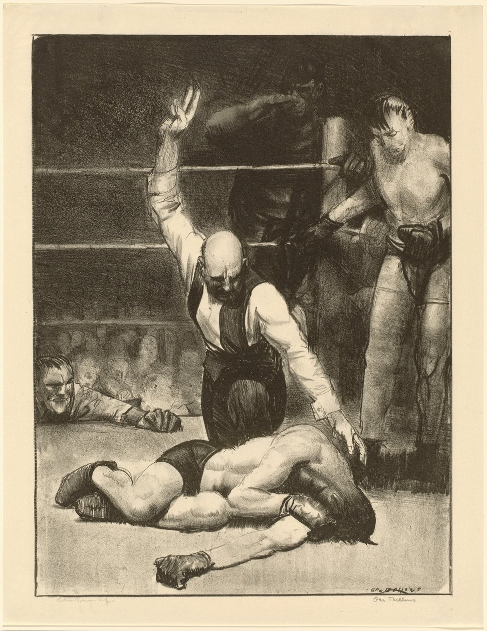 Odpočítáno, druhý kámen od George Bellows