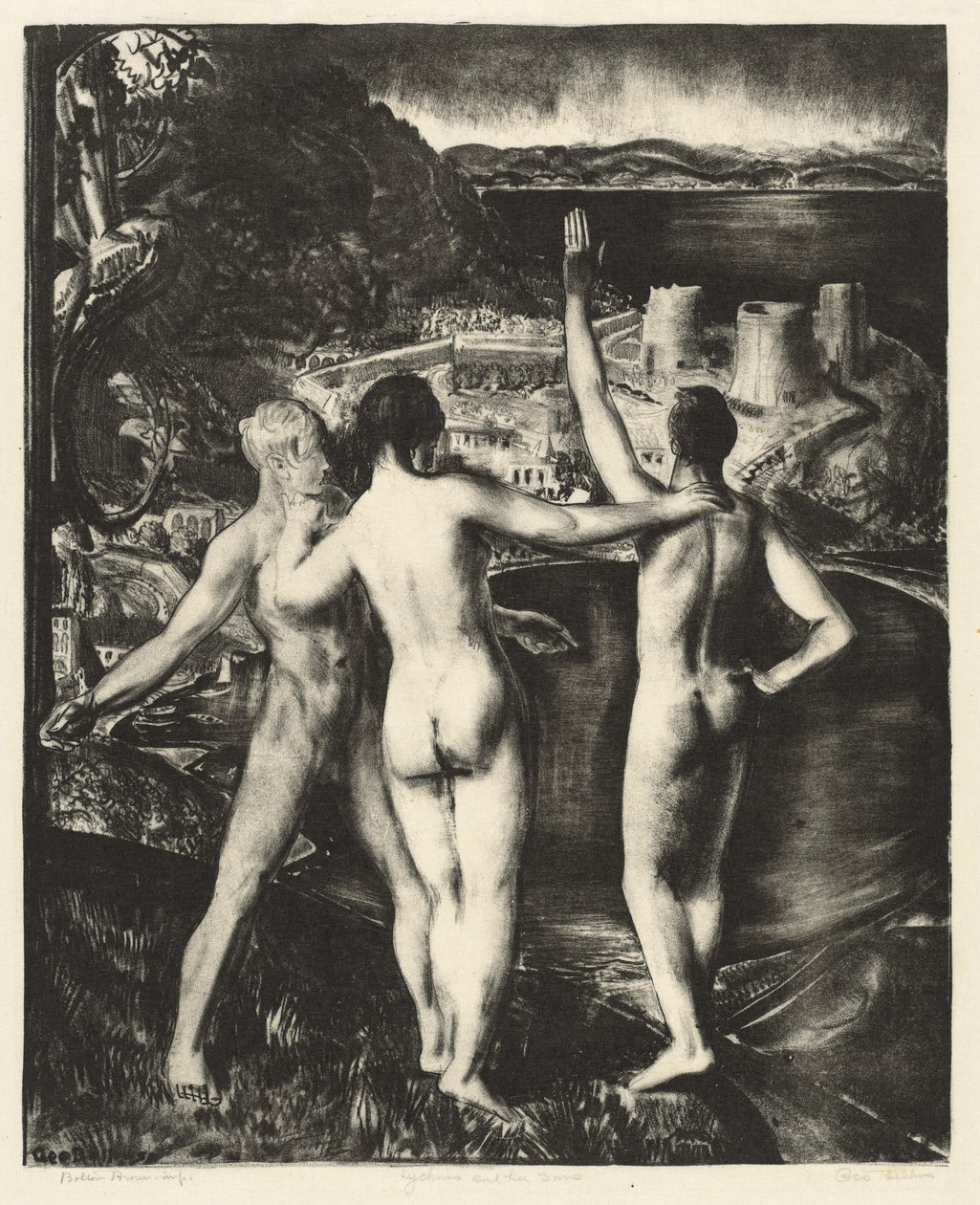 Lychnis a její synové od George Bellows