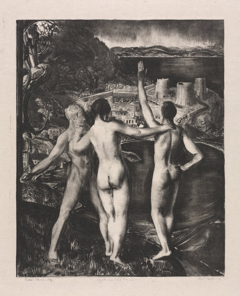Lychnis a její synové od George Bellows