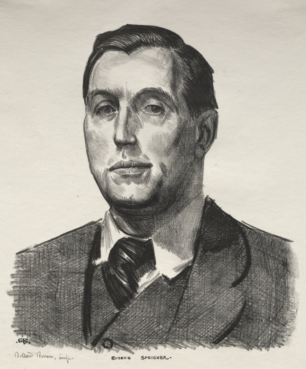 Portrét Eugena Speichera, Druhý kámen od George Bellows