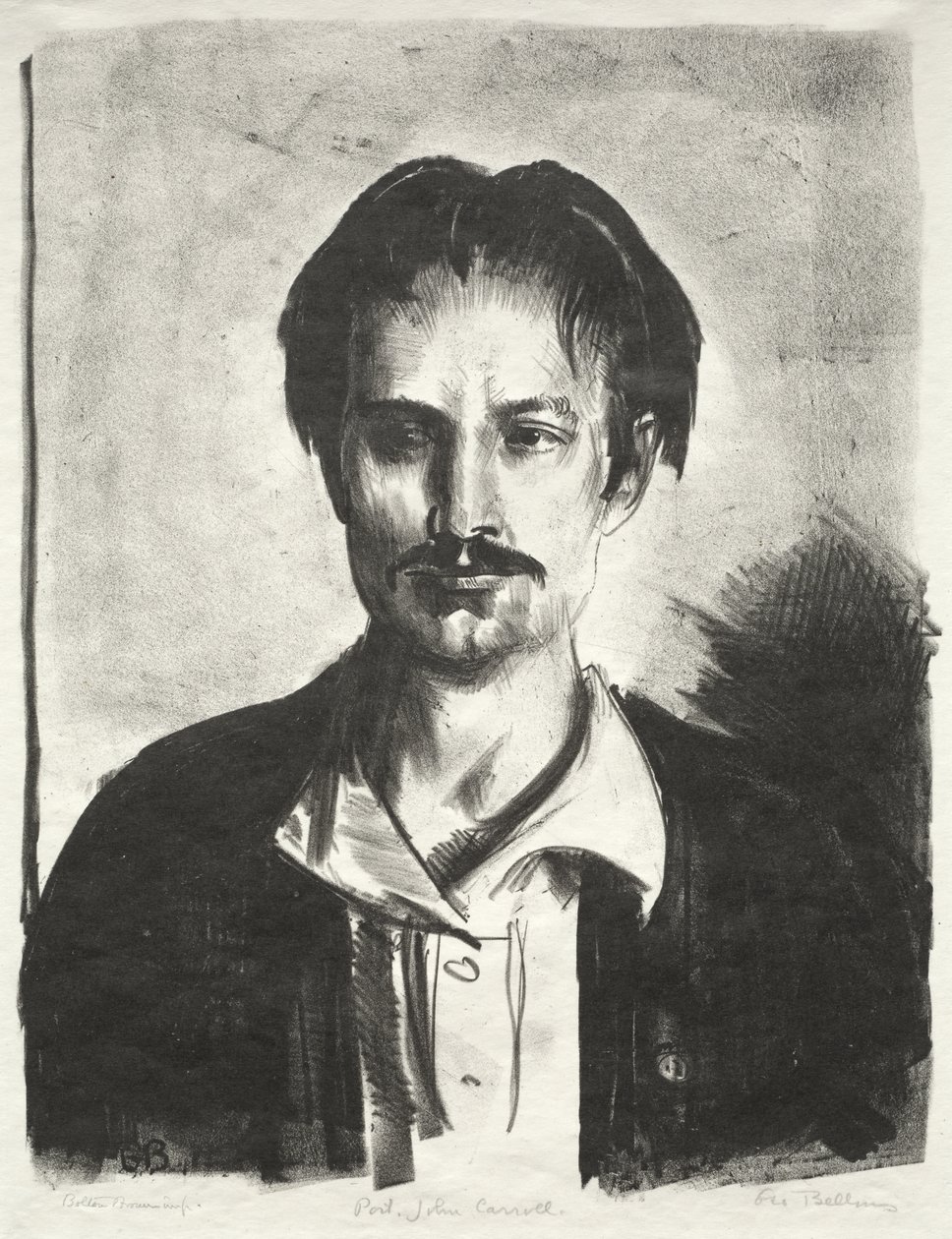 Portrét Johna Carrolla od George Bellows