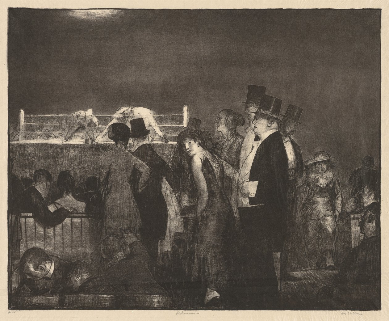 Předzápasy od George Bellows