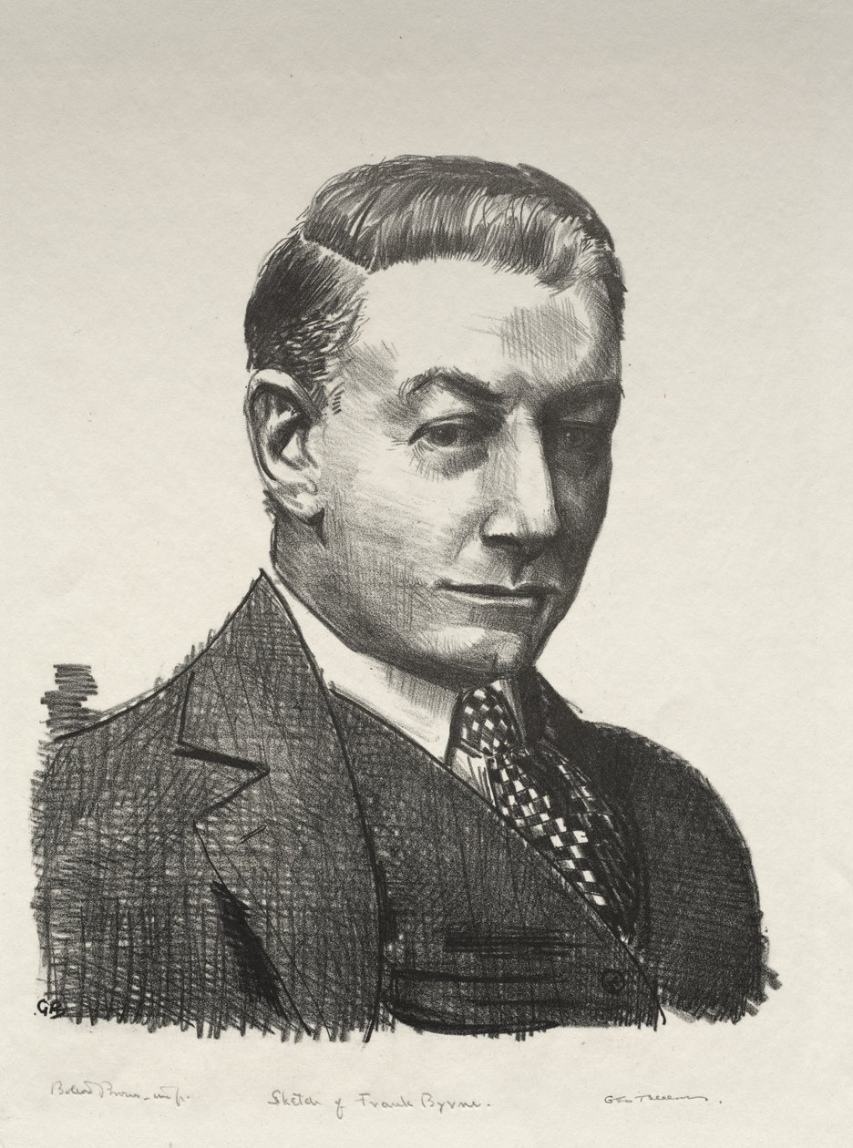 Skica Franka Byrnea od George Bellows