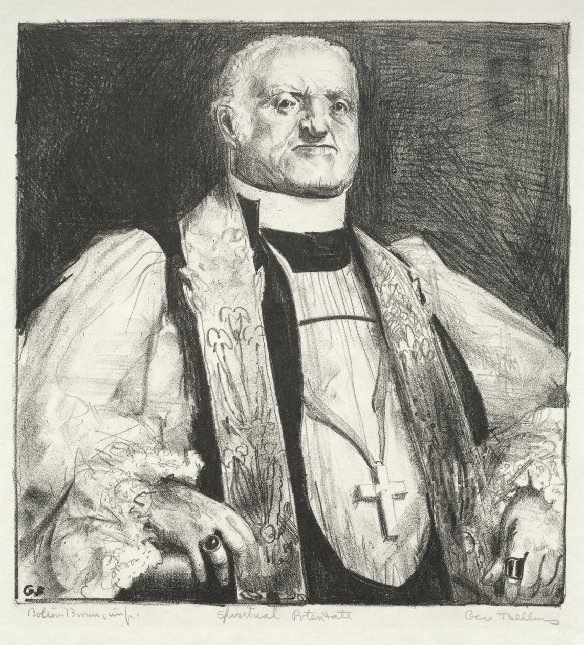 Duchovní vládce od George Bellows