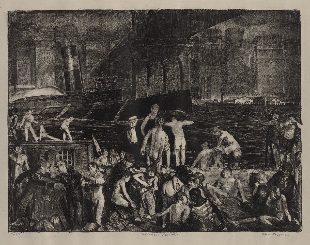 Splinter Beach od George Bellows