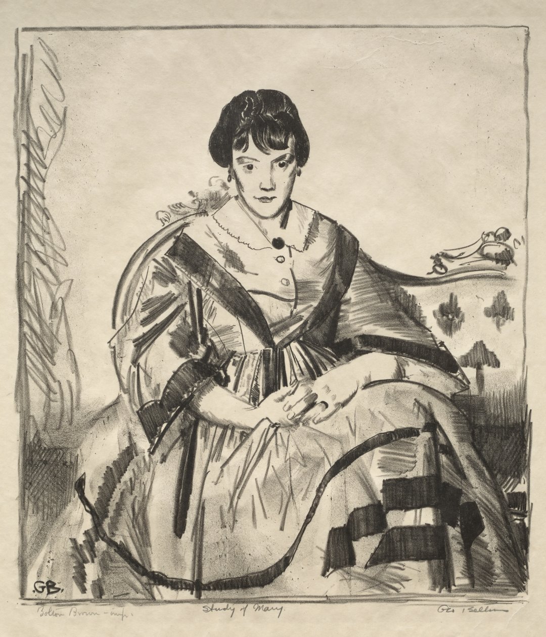 Studie o Marii od George Bellows