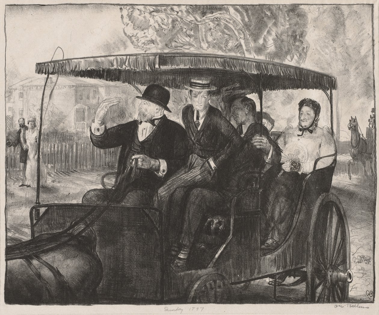Neděle 1897 od George Bellows