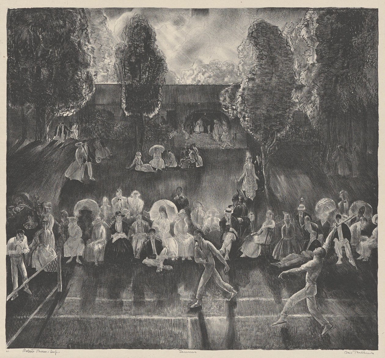 Tenis od George Bellows
