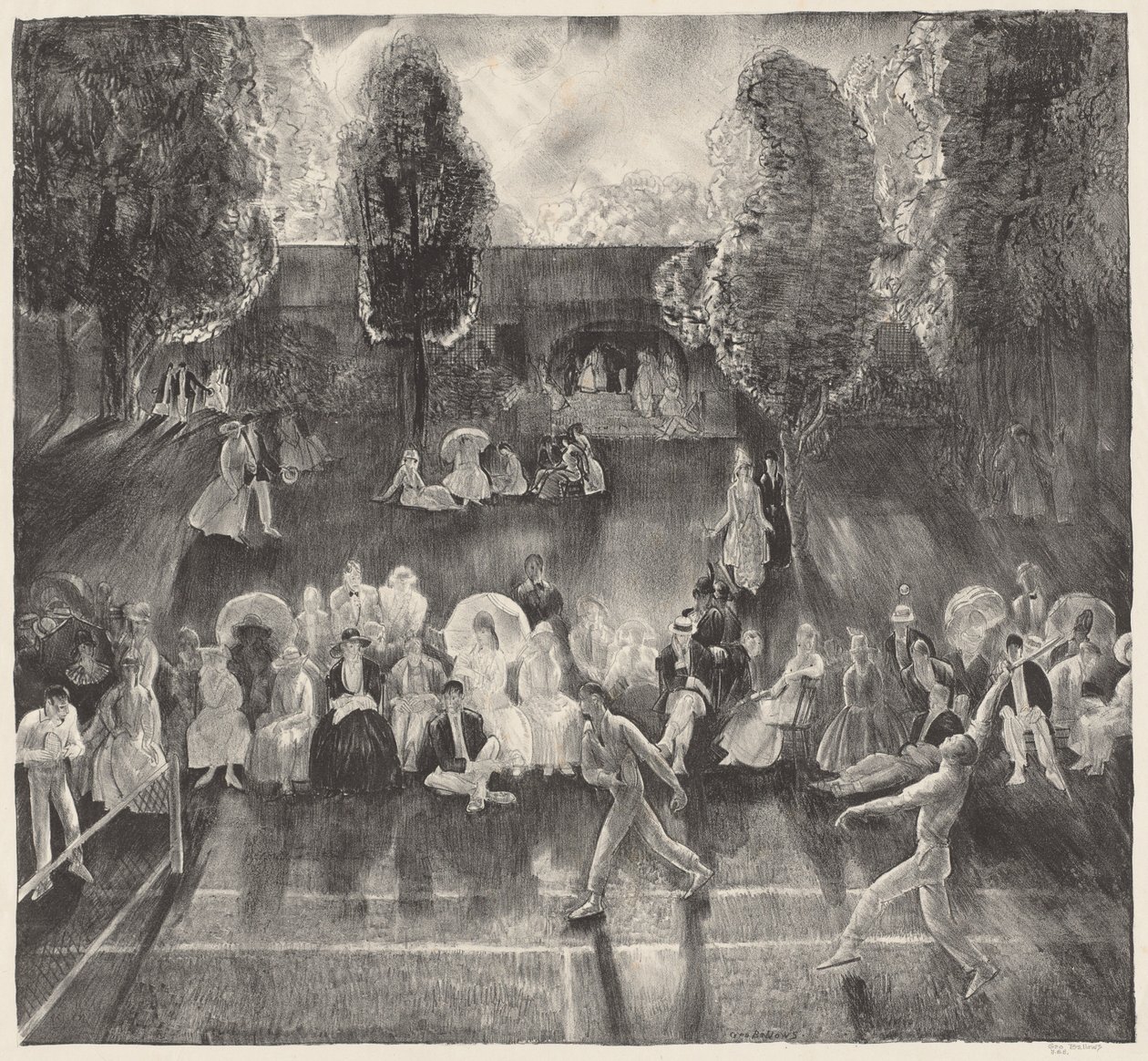Tenis od George Bellows