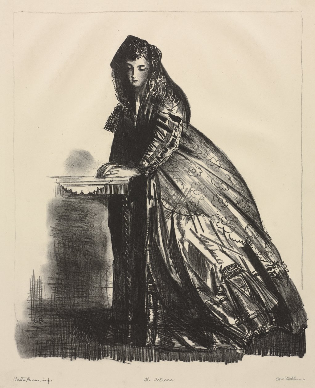 Herečka od George Bellows