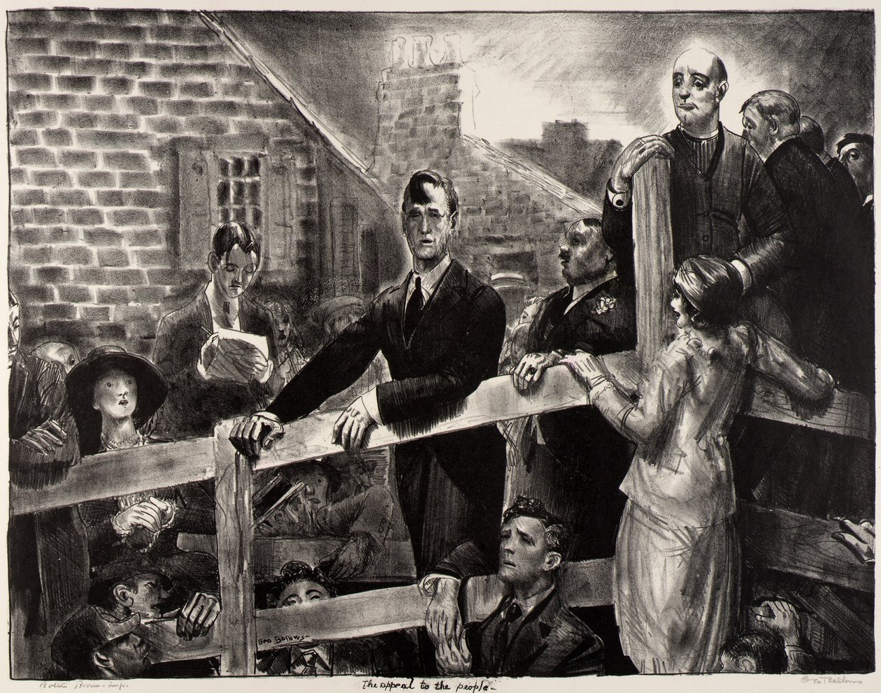 Výzva k lidu od George Bellows