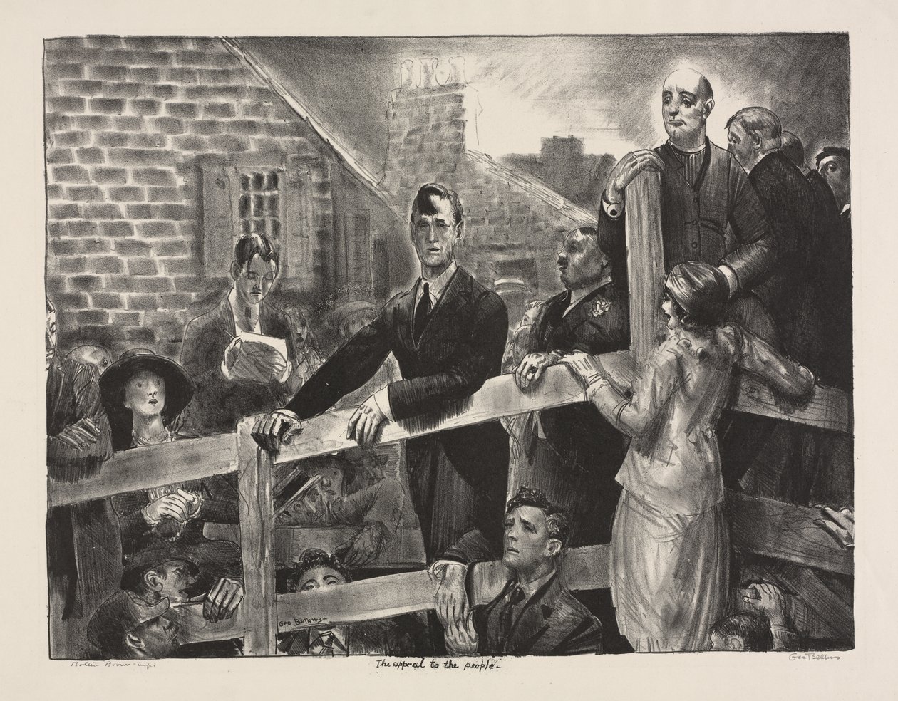 Výzva lidu od George Bellows