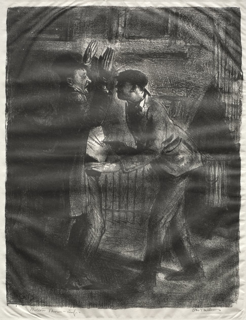 The Holdup, druhý díl od George Bellows
