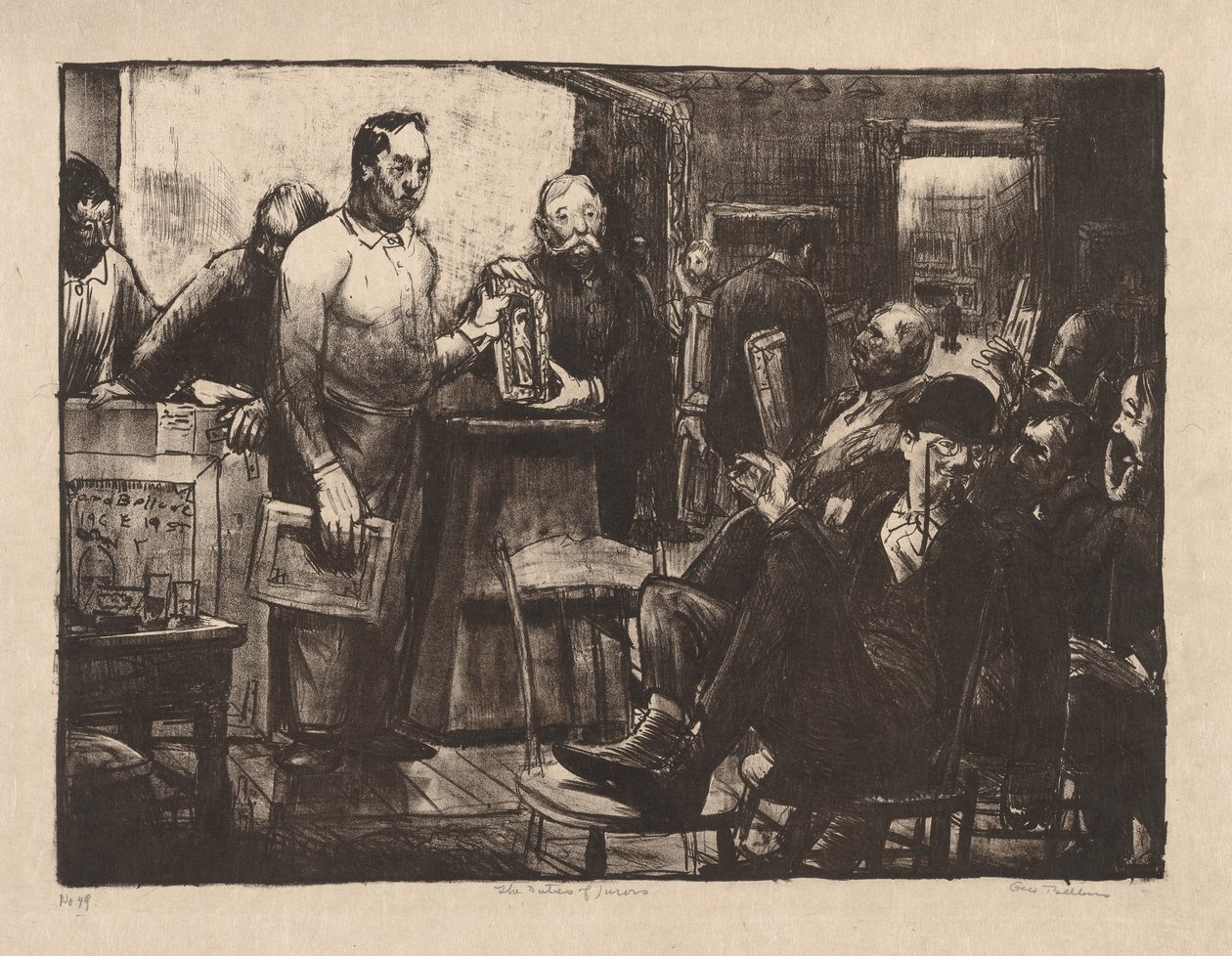 Porota od George Bellows