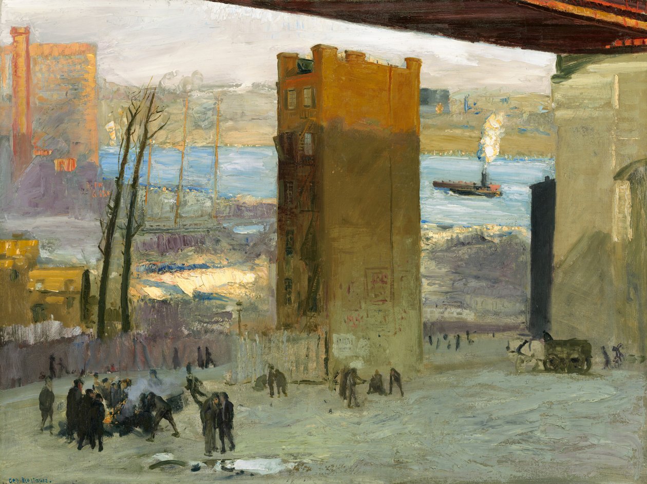 Osamělý činžák od George Bellows