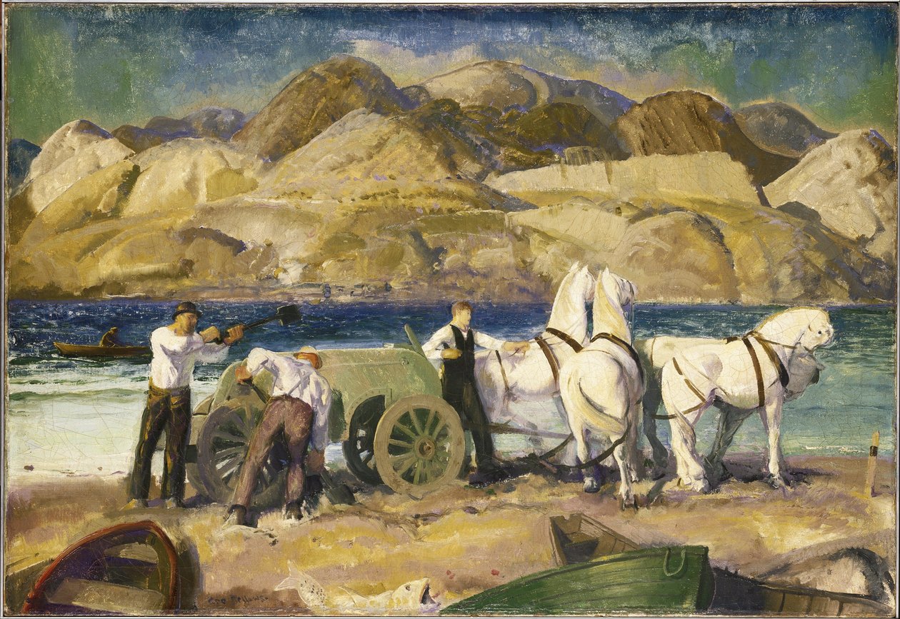 Pískový vozík od George Bellows