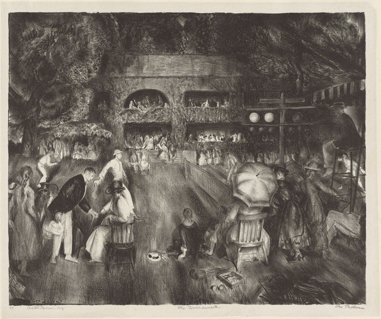 Turnaj od George Bellows