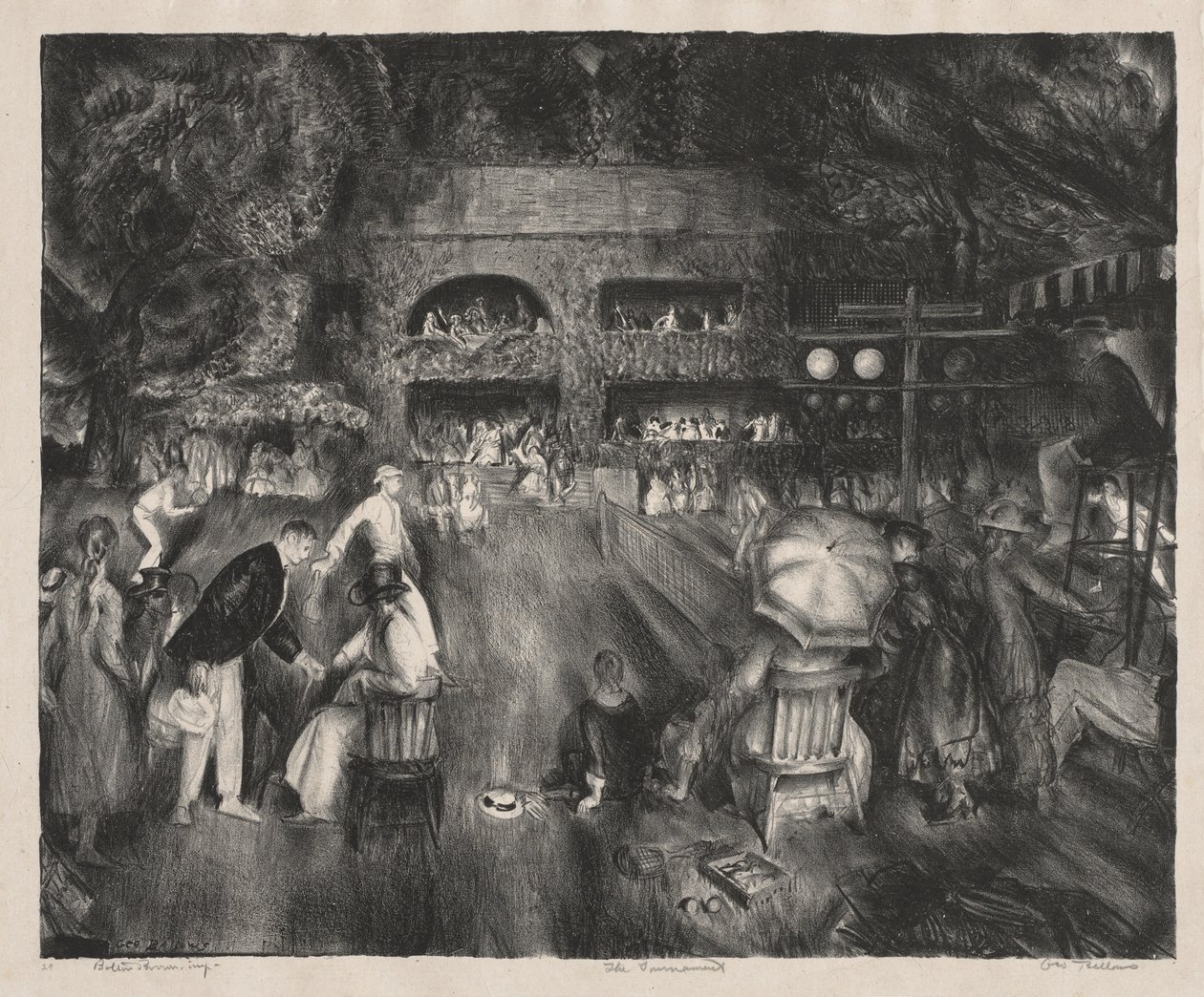 Turnaj od George Bellows
