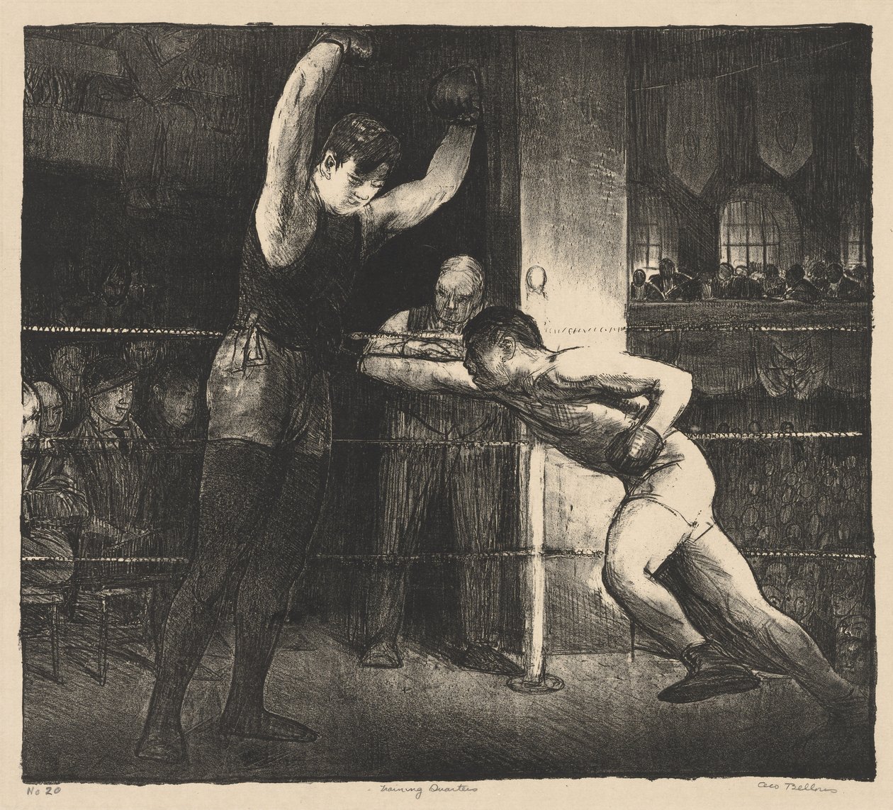 Výcvikové prostory od George Bellows