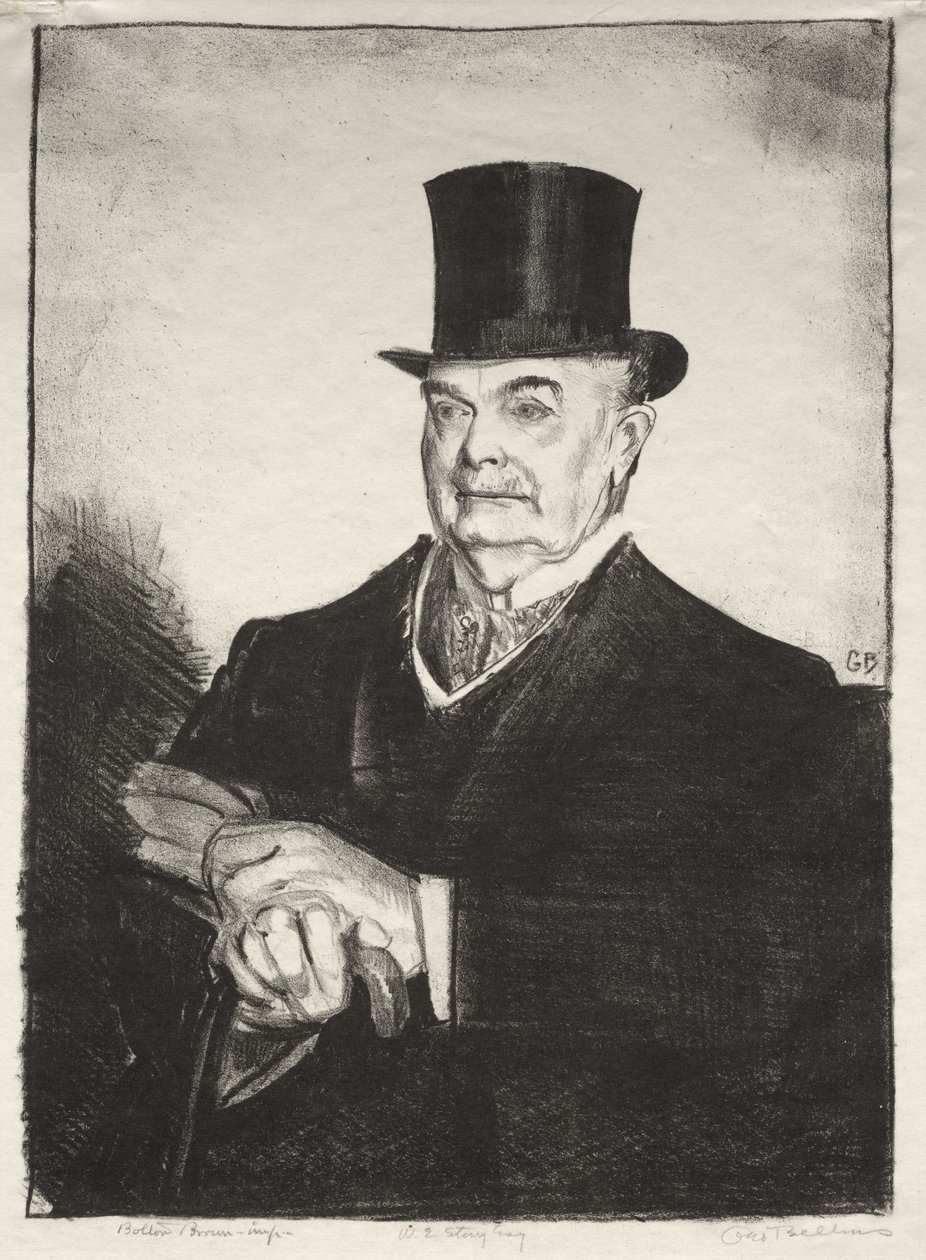 W. E. Story, Esq., druhý stav od George Bellows