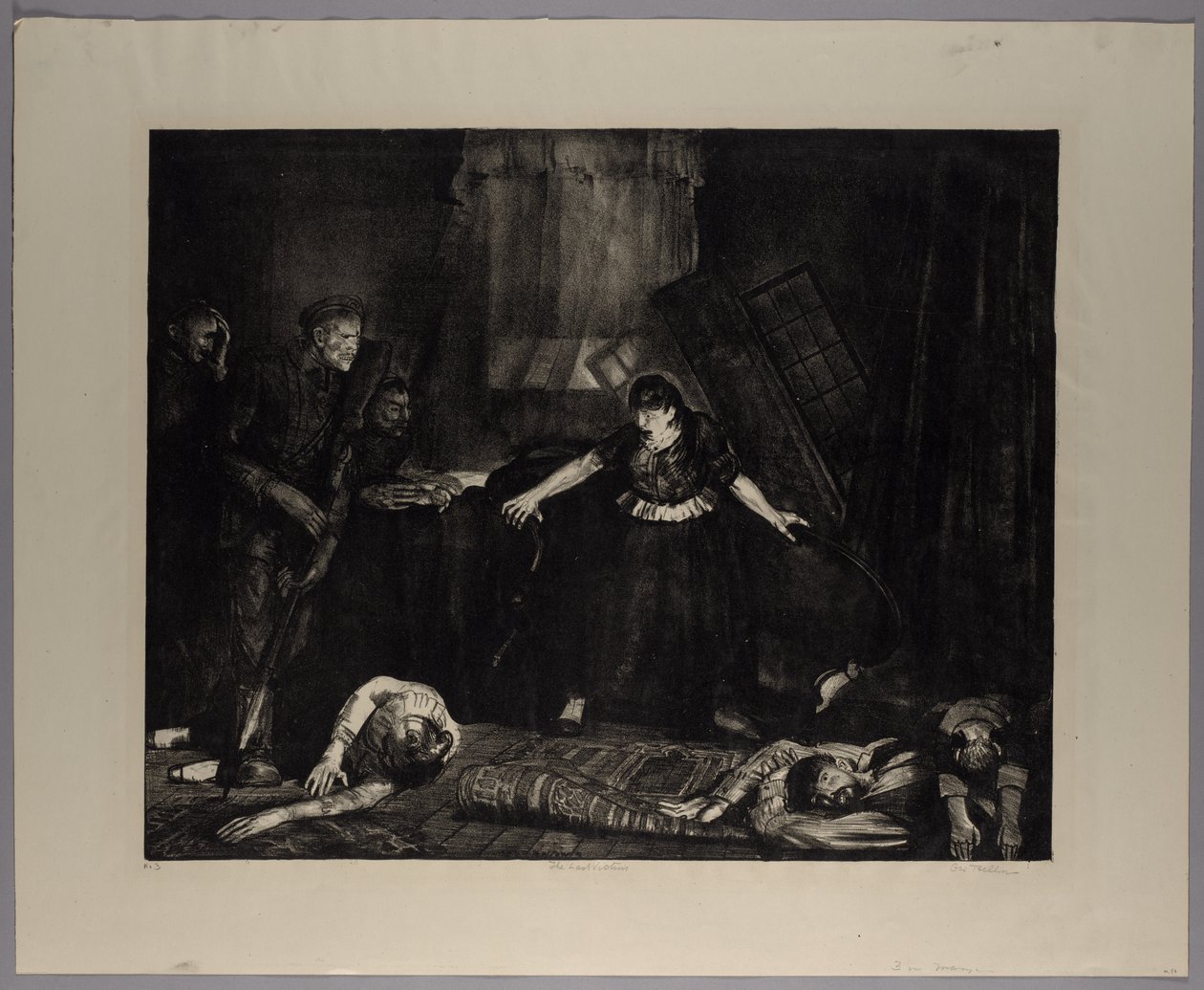 Válečná série: Poslední oběť od George Bellows