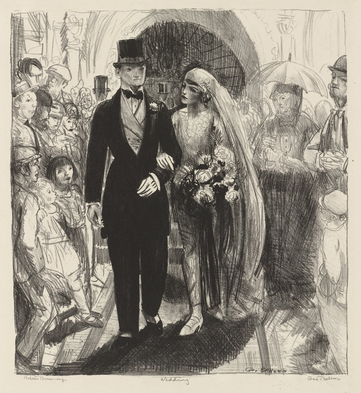 Svatba od George Bellows
