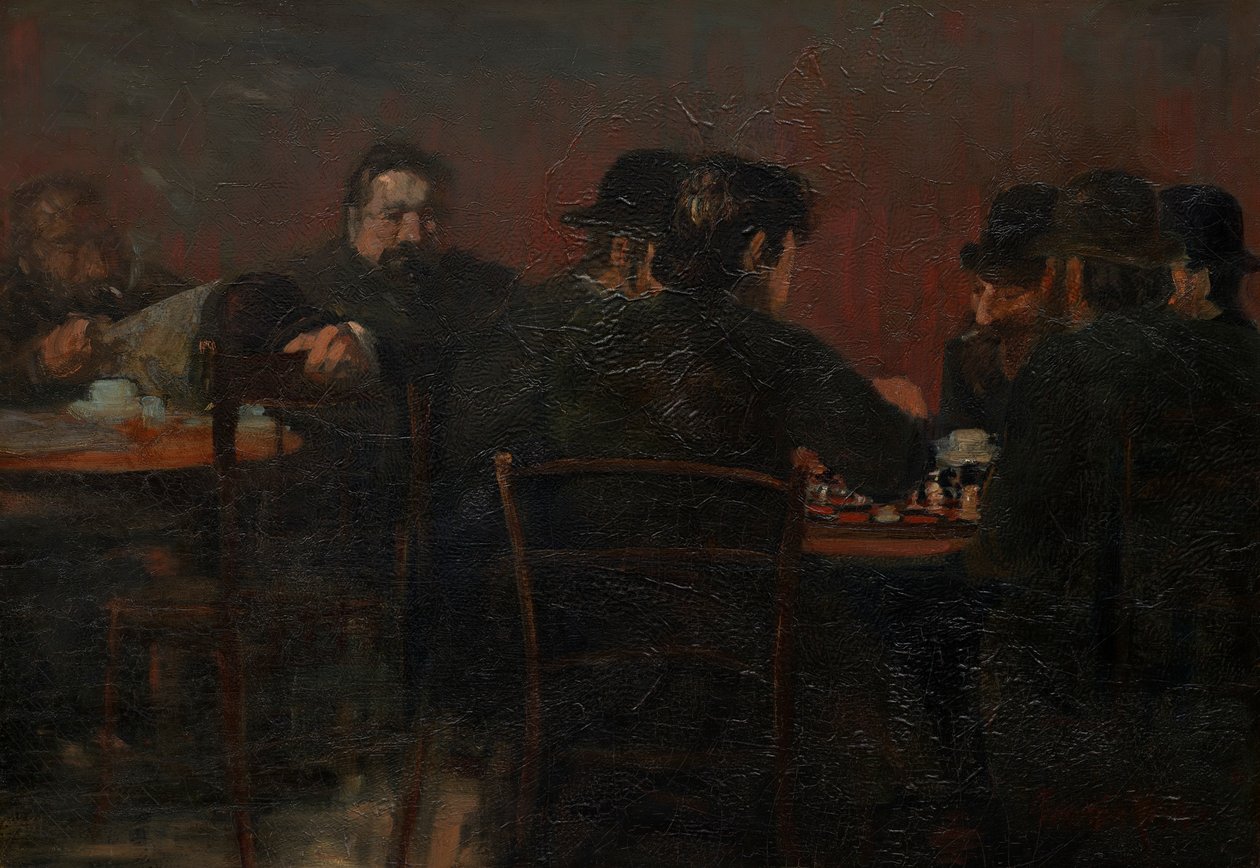 Hráči šachu od George Benjamin Luks