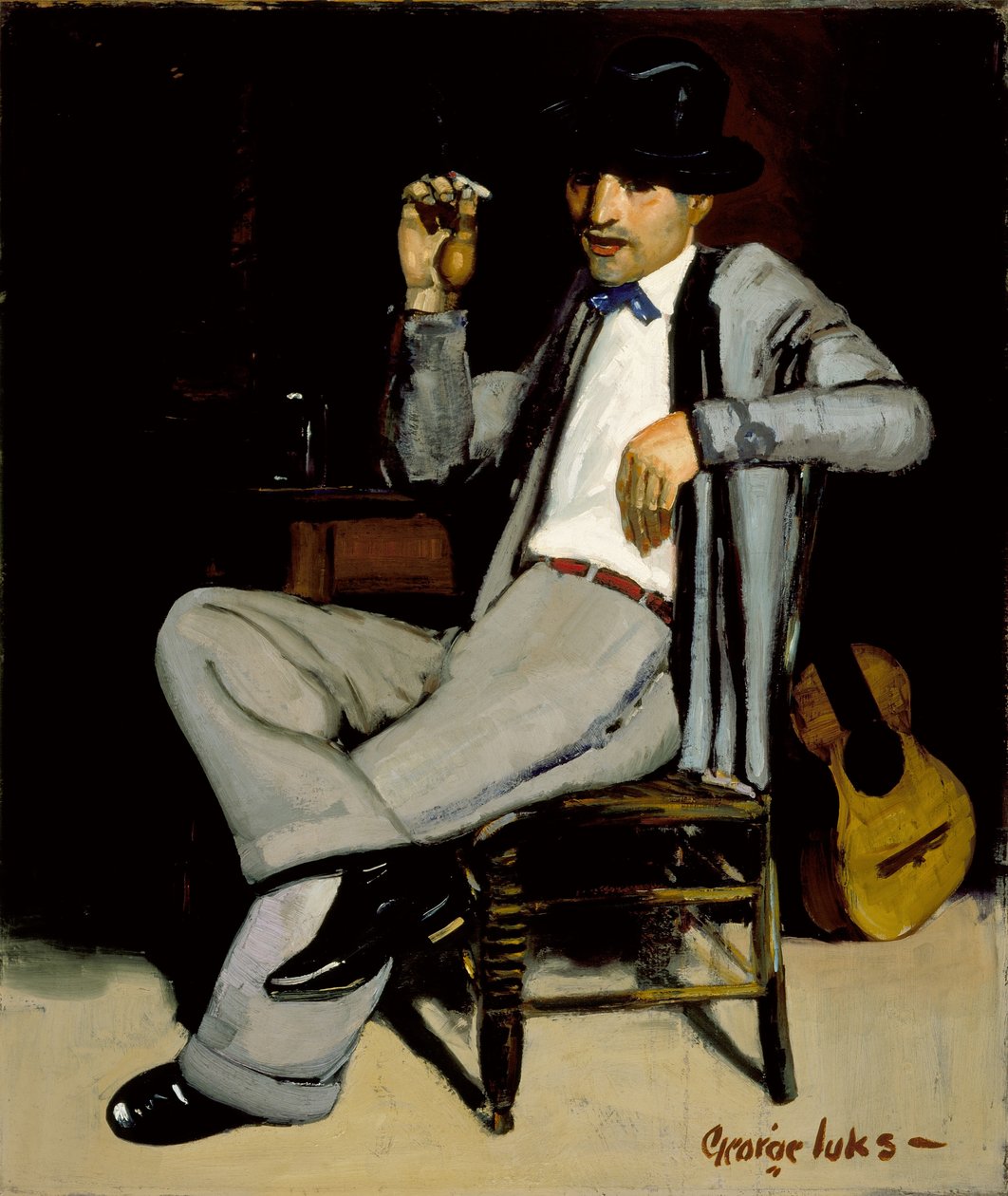 Pedro, počátek 20. let (olej na plátně) od George Benjamin Luks