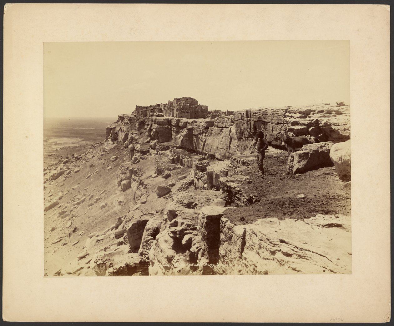 Hualpi, indiánská vesnice Moqui, Arizona od George Benjamin Wittick
