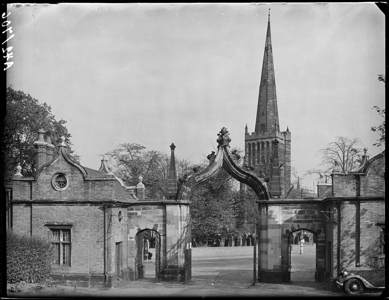 Aston Hall, Gateway, Witton Lane, Aston Park, Aston, Birmingham, 1941. od George Bernard Mason