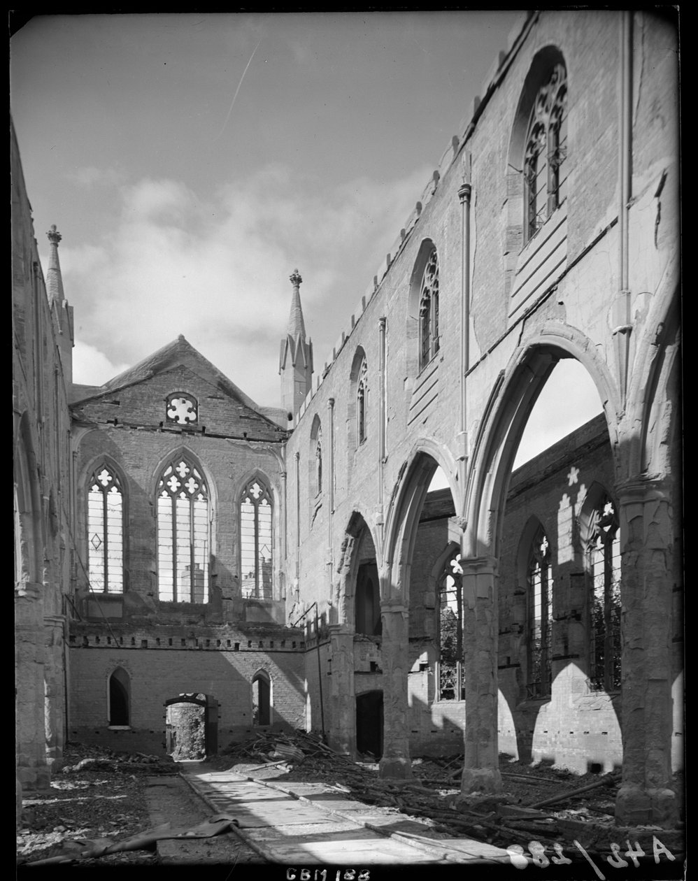 Christ Church, New Union Street, Coventry, 1941. od George Bernard Mason