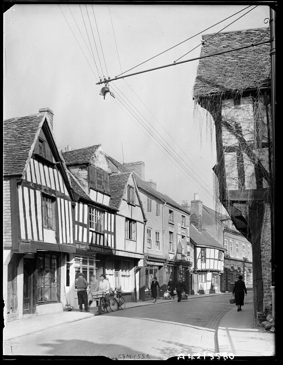 Friar Street, Worcester, Worcestershire, 1942. od George Bernard Mason