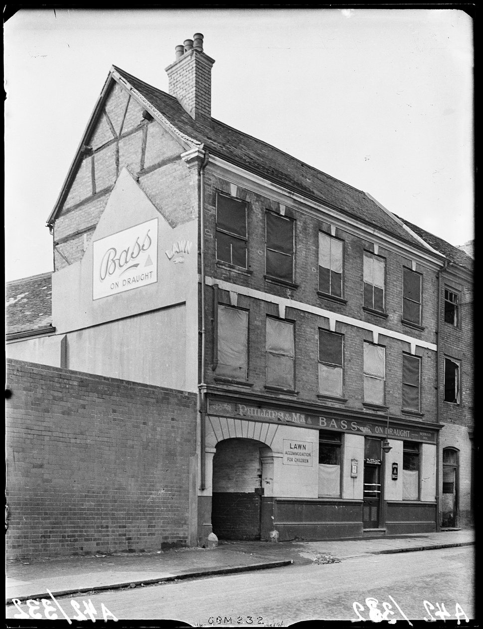 Mermaid Inn, Gosford Street, Coventry, 1941. od George Bernard Mason