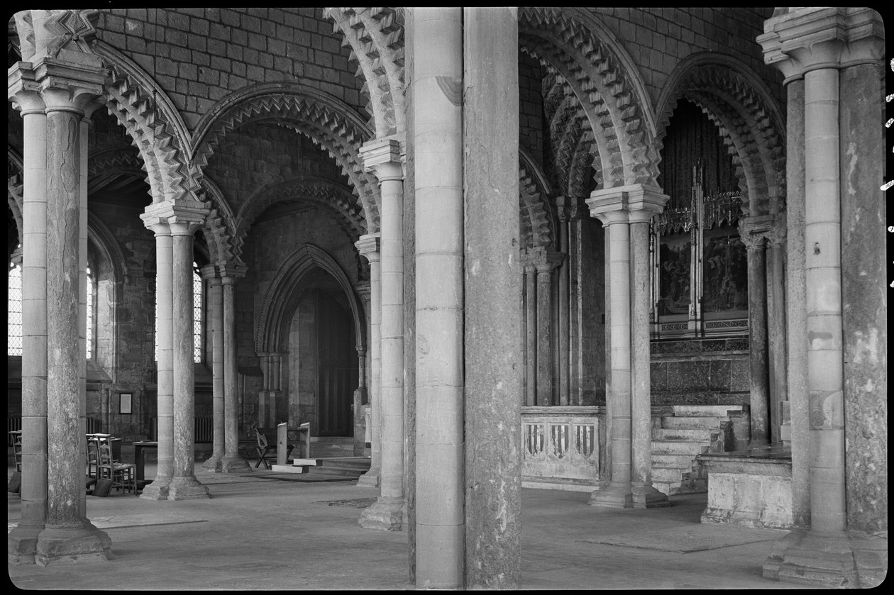 Durhamská katedrála, Palace Green, Durham, 1942. od George Bernard Wood