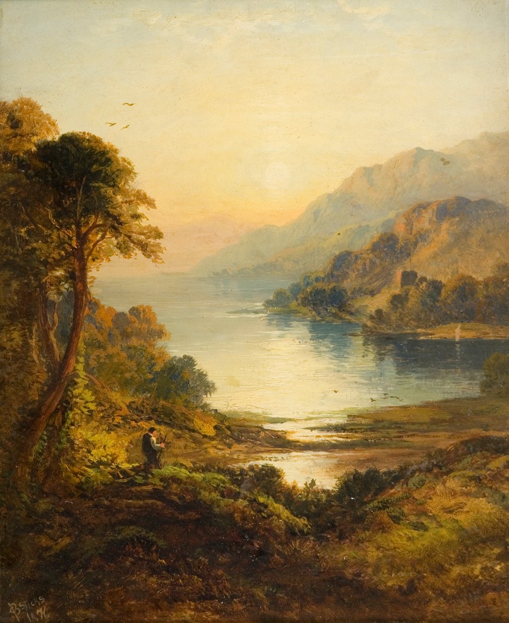 Kyles of Bute, Argyll, 1876 od George Blackie Sticks