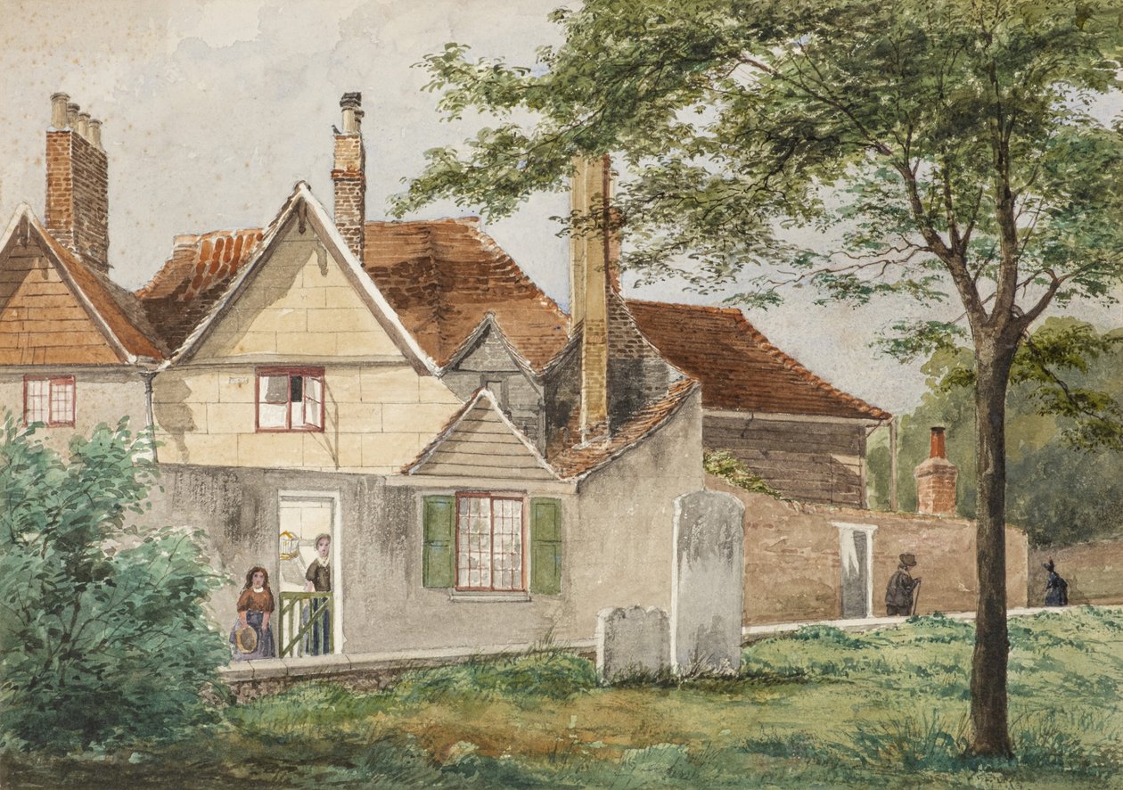Chaty a chalupy v Trevanion Street, Dover od George Buchanan Wollaston